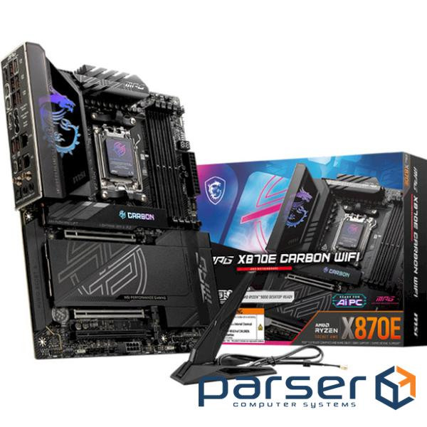 Материнська плата MSI MPG X870E Carbon WiFi