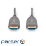 Кабель DIGITUS HDMI UHD 8K, AOC hybrid-fiber, type A M/M, 15м, чорний (AK-330126-150-S)
