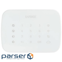 Keyboard U-Prox Keypad G4 White