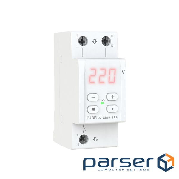 Реле напруги ZUBR D2-32 red (4820120222665)