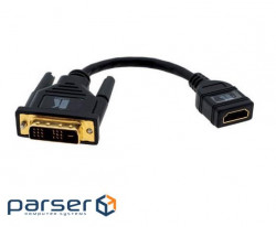 Adapter KRAMER DVI - HDMI 0.3m Black (ADC-DM/HF)