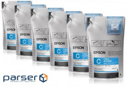 Контейнер з чорнилом Epson SC-B6000/B7000 Cyan (1Lx6packs) (C13T773240)