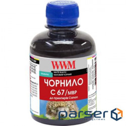 Чорнило WWM Canon IPF-107 200г Matte Black Pigmented IPF-107MBk (C67/MBP)