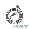 Дата кабель USB 2.0 AM to USB-C 1.2m 3.0A TPE Black Acefast (6974316280866)