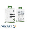 Дата кабель USB 2.0 AM to USB-C 1.2m 3.0A TPE Black Acefast (6974316280866)