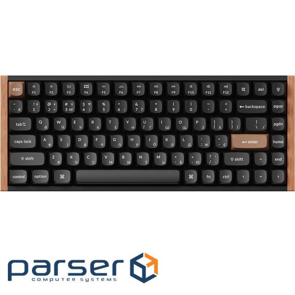 Клавіатура бездротова Keychron K2 HE Magnetic Switch Black RGB (K2H-F1-UA)