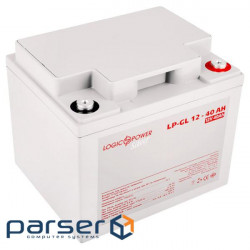 Accumulator battery LOGICPOWER LP-GL 12 - 40 AH (12В, 40Ач) (2321)