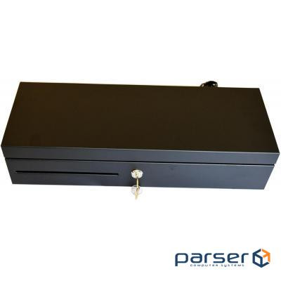 Денежный ящик ІКС FT4617 Black,12V с крышкой (FT4617LID) (FT4617LID(24V)) (FT4617LID) (FT4617LID(24V))