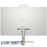 Моноблок 23.8" HP 24-cr0004ua AiO Ryzen 3 7320U/8Gb/SSD512Gb/Cam/KBD/WiFi/DOS/Shell White (9C9C4EA)