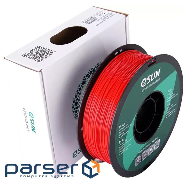 Пластик для 3D-принтера eSUN PLA+ P1.75мм, 1кг, red (PLA+P175R1)