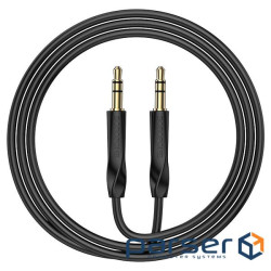 Кабель Borofone BL16 DC3.5 тато-тато 1.0м, круглий , Black, Box (BL16 / JB)