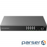 Grandstream GWN7801, Enterprise Layer 2+ Managed Network Switch, 8-ports Gigabit Ethernet, 2-SFP, De