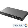 Grandstream GWN7801, Enterprise Layer 2+ Managed Network Switch, 8-ports Gigabit Ethernet, 2-SFP, De