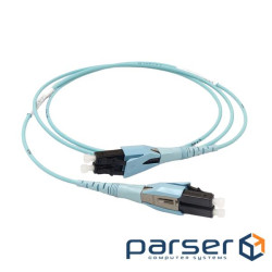 ВО патч-корд, LC/UPC-LC/UPC, Uniboot, 2.0мм, (OM3 CC), Duplex, LSZH, 2м , Corning (E797902TNZ20002M)