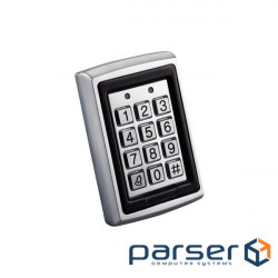 Кодова клавіатура металева з вбудованим зчитувачем Proximity карт (115 х 7 (YT-P115х75х 30)