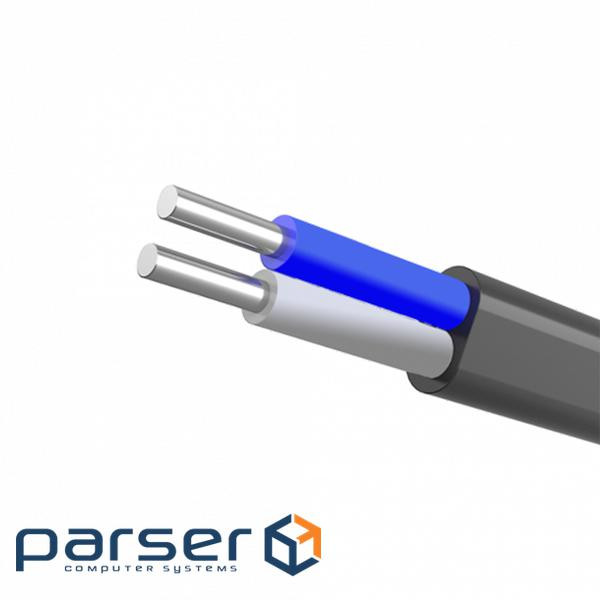 Кабель Одескабель АВВГ-П 2 * 6 (ож) -0,66 ціна за метр (15903)
