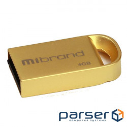 Флешка MIBRAND Lynx 4GB Gold (MI2.0/LY4M2G)