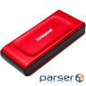 Портативний SSD диск KINGSTON XS1000 BoC 2TB USB3.2 Gen2 Red (SXS1000R/2000GA)