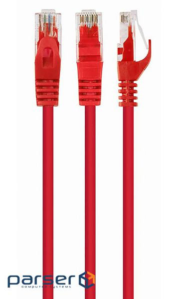Патчкорд UTP Cat.5e (15м червоний ), CU (PAUT31500-CU-RD)