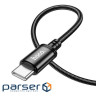 Кабель HOCO X89 Wind Type-C to Type-C 60W 1м Black (6931474784384)