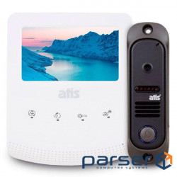 Комплект домофон + виклична панель ATIS AD-430W Kit box