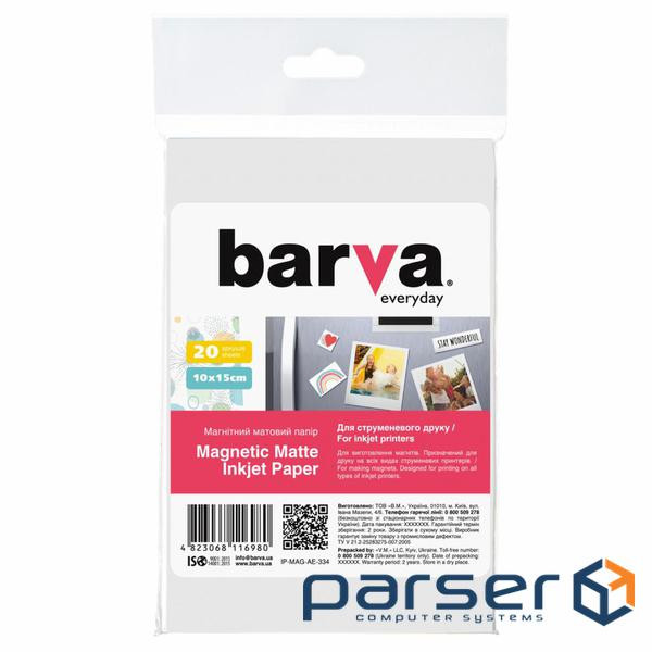 Папір Barva 10x15 Everyday Matte 20л (IP-MAG-AE-334)