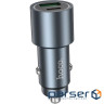 Зарядний пристрій HOCO 1xUSB-C PD30W + 1xUSB QC3.0 48W car adapter Z60 gray (6942007642095)