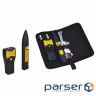 Cable tester Eserver RJ-45, RJ-12 with tone generator (WT-4063)
