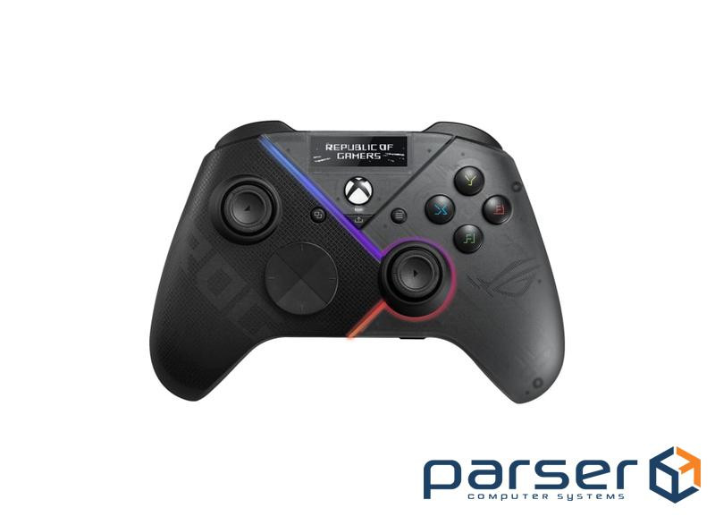 Геймпад Asus ROG Raikiri Pro USB-С/BT/WL чорний (90GC00W0-BGP000)