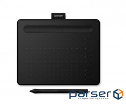 Графический планшет Wacom Intuos S Bluetooth Black (CTL-4100WLK-N)