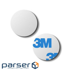 Безконтактна самоклейка ID Em-Marine 125 КГц (TK4100) &Oslash,25 колір білий (SMKEmarine) (SMKEmarine)