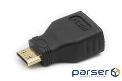 Адаптер POWERPLANT HDMI - Mini-HDMI Black (CA911080)