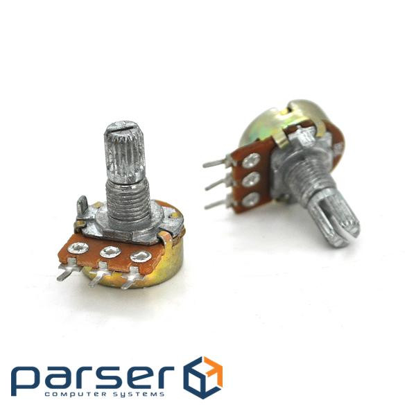 Багатооборотний змінний потенціометр WH148 B500K, 100шт в упаковці, ціна за упаковку 