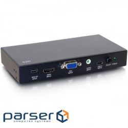 Спліттер C2G HDMI - HDMI/Mini-DP/mini-jack 3.5 мм /USB-C/VGA Black (CG81850)