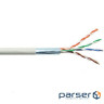 FTP cable cat.5e, PVC, 4 pairs, 4x2x0.50, 305m, white DKZ 4100