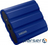 Портативний SSD SAMSUNG T7 Shield 1TB Blue (MU-PE1T0R/EU)