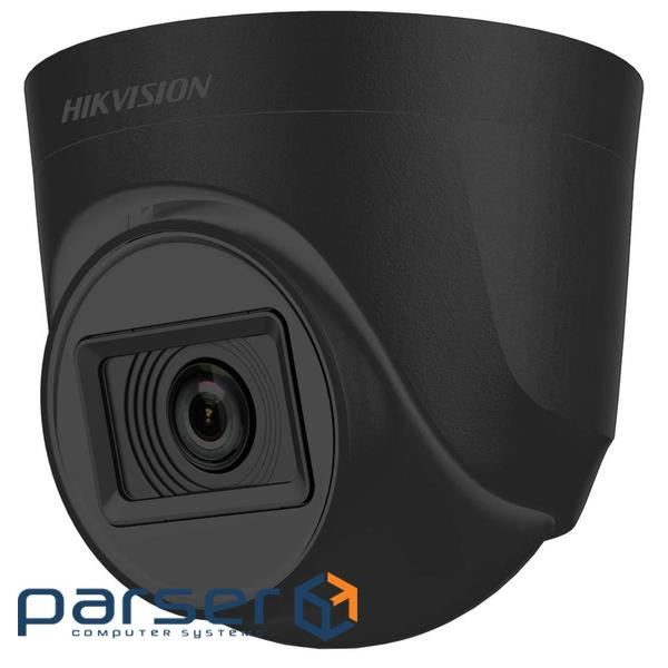 Turbo HD видеокамера Hikvision Hikvision DS-2CE76D0T-ITPFS/Black 2МП (2.8 мм) с микрофоном