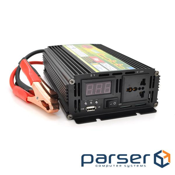 Інвертор напруги Wm-3200 (1900Вт) + Charge 8A, 12 / 220 з апроксимованою синусоїдою, (Wm-3200+ / 12) , (Wm-3200+ / 12)