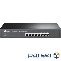 Network switch Cisco SG350X-48-K9-EU Тип - управляемый 3-го уровня, форм-фактор - в стойку, количество портов - 54, порты - SFP+, Gigabit Ethernet, комбинированный, возможность удаленного управления - управляемый, коммутационная способность - 176 Гбит/ с, размер таблицы МАС-адресов - 64000 Кб, корпус - Металический, 48x10/ 100/ 1000TX, 2хSFP+ TP-Link TL-SG1008