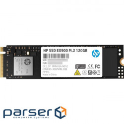 SSD HP EX900 120GB M.2 NVMe (2YY42AA#ABB)