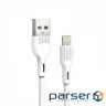 Кабель SkyDolphin S03L USB - Lightning (M/M), 1 м , White (USB-000417)