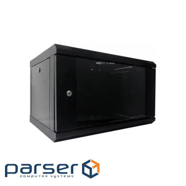 Шафа настінна Hypernet 4U 19" 600x600 (WMNC66-4U-FLAT-BLACK)