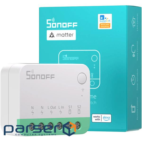 Розумний Wi-Fi перемикач (реле ) SONOFF Mini Extreme Wi-Fi Smart Switch (MINIR4M)
