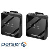 Мікрофон VENTION USB-C 2-Pack Wireless Lavalier Black (NCBB0)
