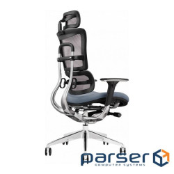 Офісне крісло GT Racer X-801 Bright Gray (X-801 Bright Gray (W-20 B-40))