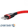 Кабель Baseus Cafule Lightning 2A (3m) red (CALKLF-R09)