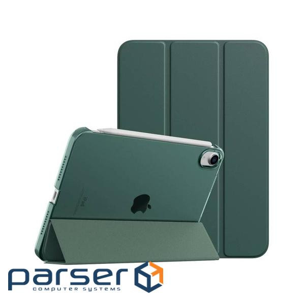 Чeхол-книжка BeCover Tri Fold Hard для Apple iPad Mini 7 2024 8.3" Dark Green (712451)