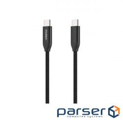 Choetech XCC-1035-BK cable, premium quality USB2.0 A-male/C-male, 1.2 m .
