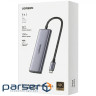 Док-станція USB3.0 Type-C -->DP 4K60Hz/3xUSB-А /2xType-C/100W 5-in-1 CM511 Ugreen (75642)