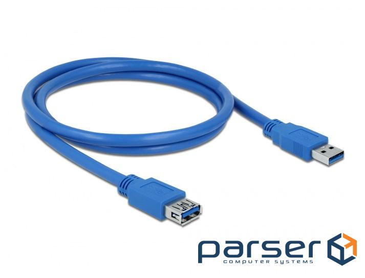 Кабель Gutbay подовжувач USB3.0 A M/F 1.0m, AWG24+28 3xShielding D=4.5mm Cu (78.01.2924-1)